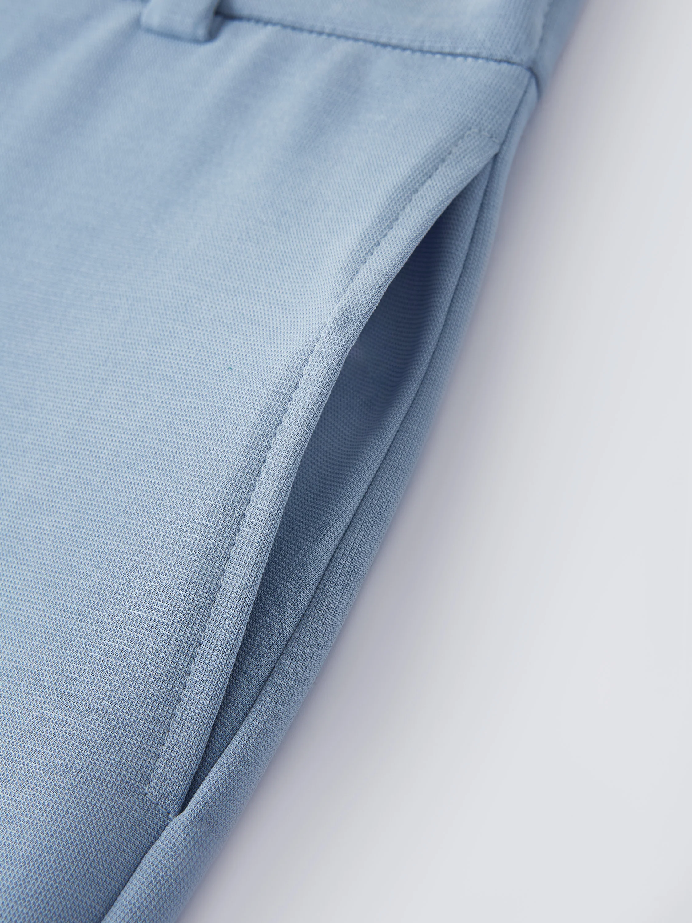 Wrinkle-Resistant High Rise Flared Trousers with Pockets - Image 13