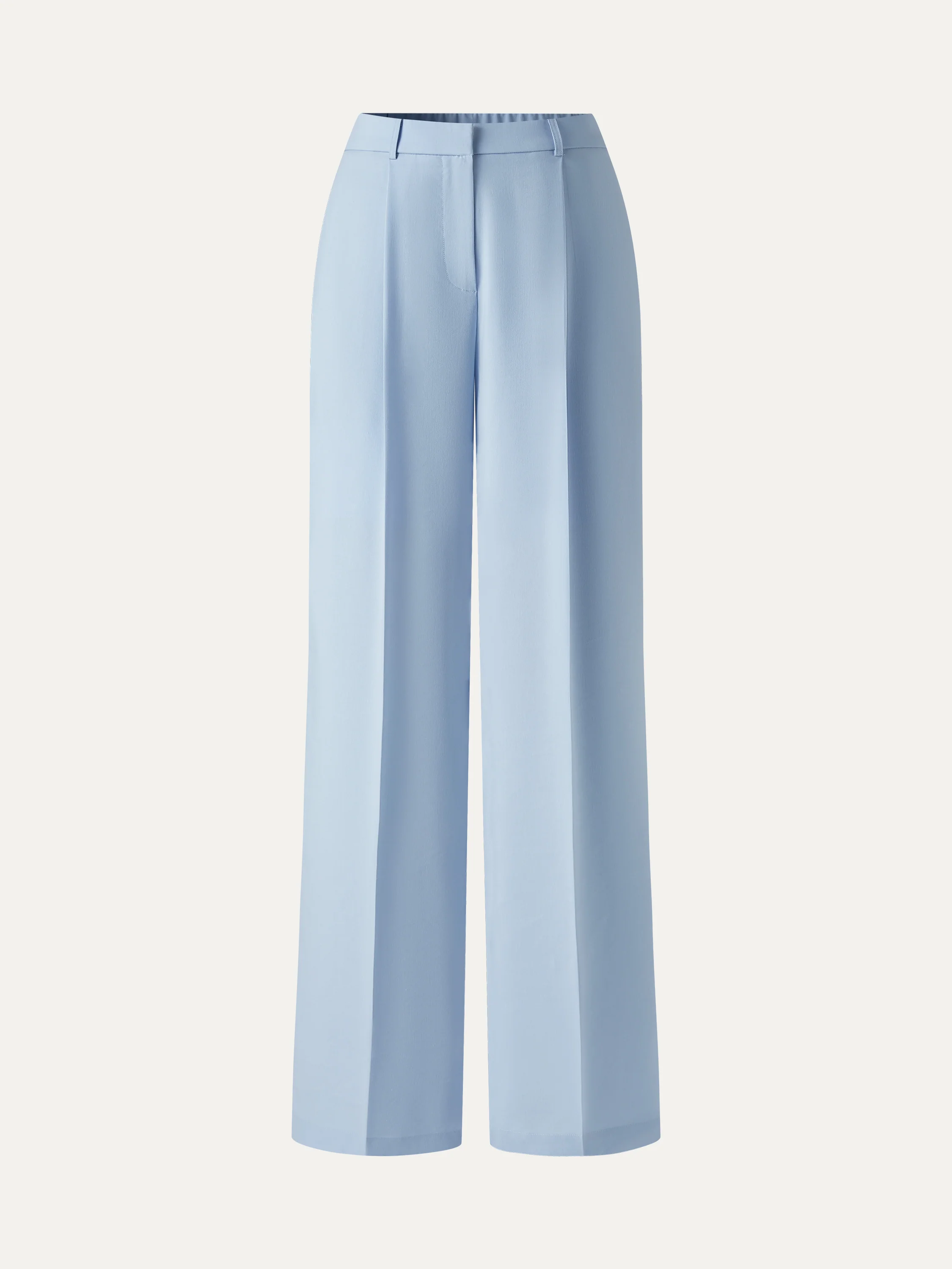 Wrinkle-Resistant Linen Blend Wide Leg Pants - Image 13