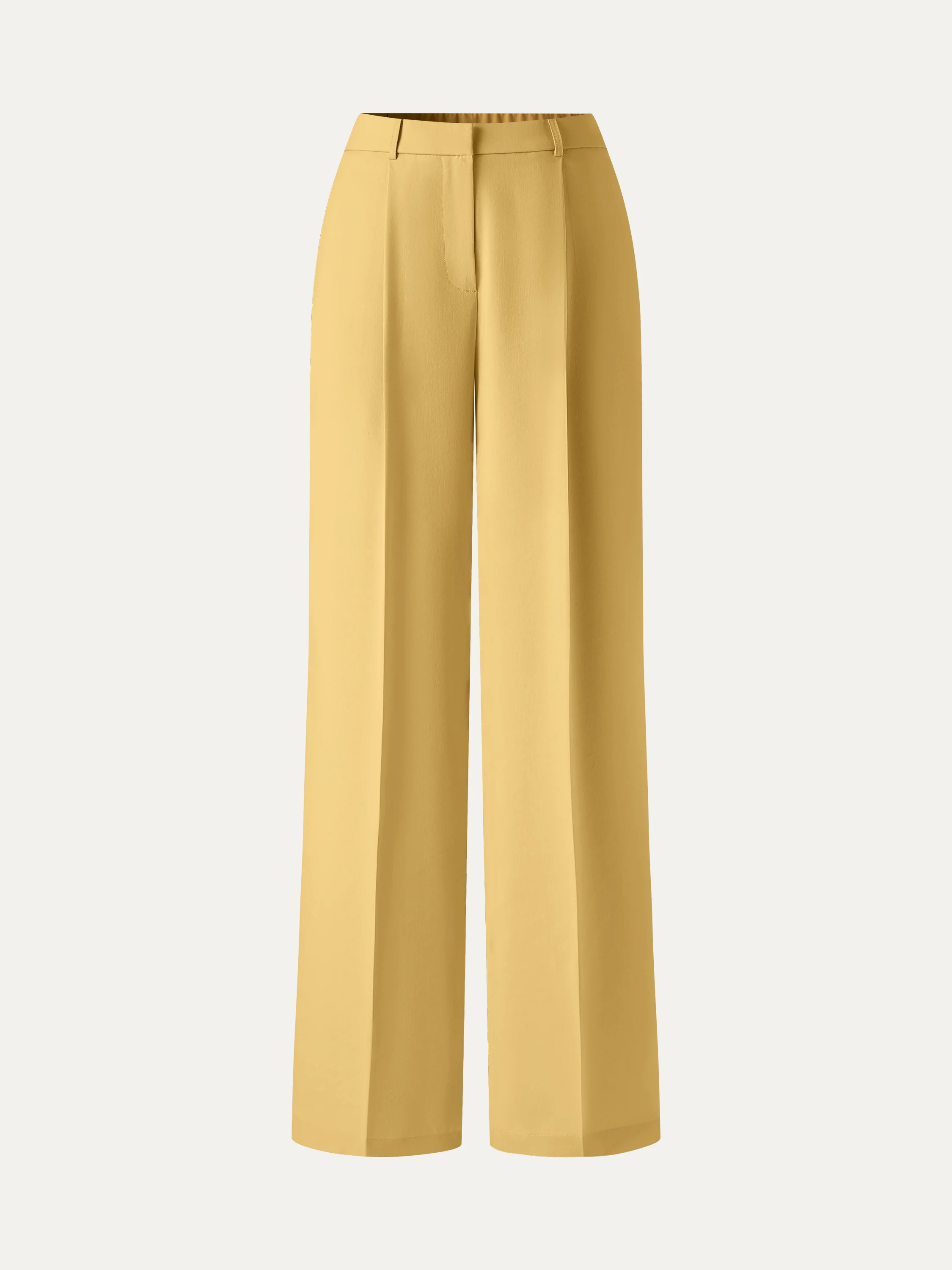 Wrinkle-Resistant Linen Blend Wide Leg Pants - Image 14